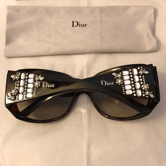 Christian Dior limited edition Swarovski crystal sunglasses - Picture 2 of 8